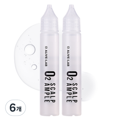 얼라이브랩 오투 스칼프 앰플, 6개, 25ml