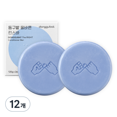 동구밭 올바른 린스바, 100g, 12개