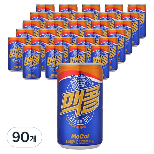 맥콜, 190ml, 90개