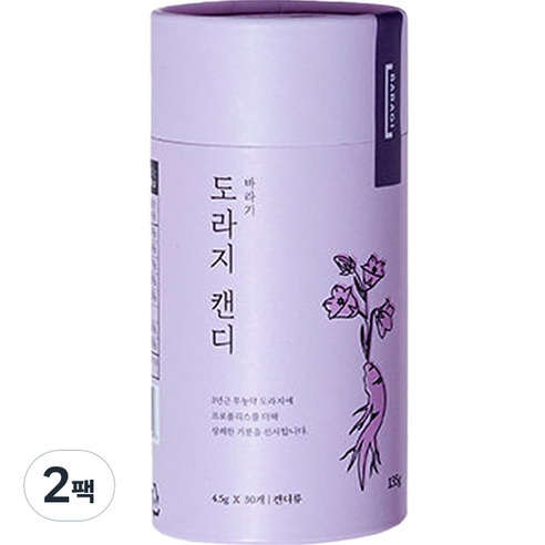 바라기 도라지 캔디 30p, 135g, 2개