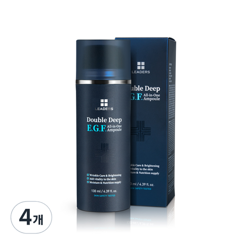 리더스 더블 딥 EGF 올인원 앰플, 4개, 130ml
