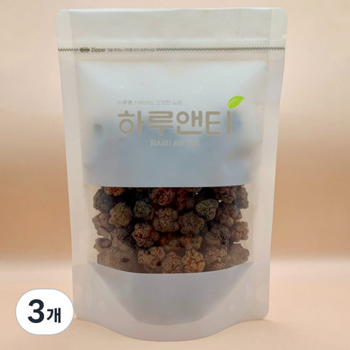 하루앤티 꾸지뽕 열매, 200g, 3개