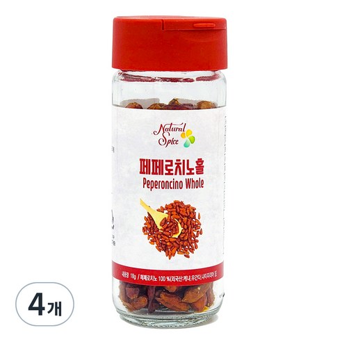 내츄럴스파이스 페페로치노 홀, 18g, 4개