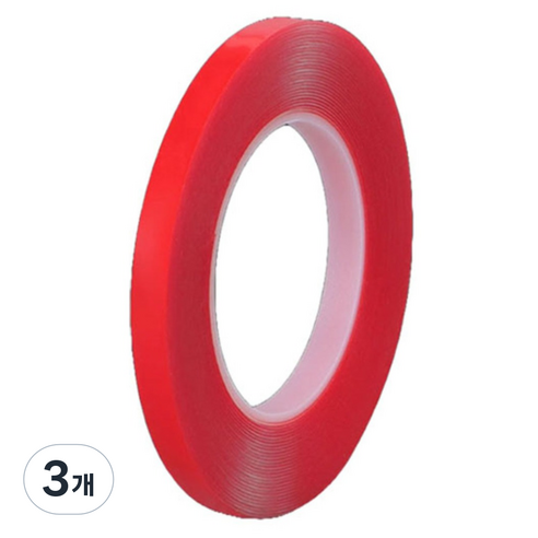 알로데 나노 다용도 강력 양면 테이프 TYPE01 너비 20mm x 길이 10m, 3개