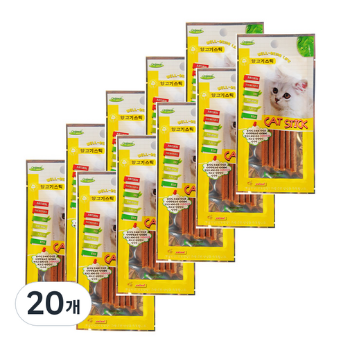 올가밀 캣스틱 20g, 양고기, 20개