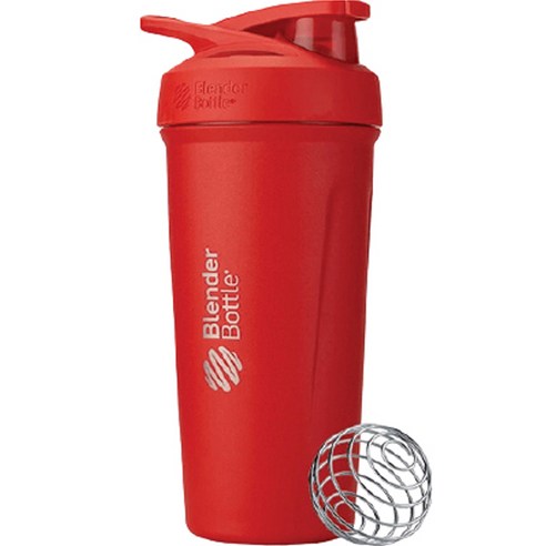 블랜더보틀 스트라다 스테인레스, 710ml, 레드