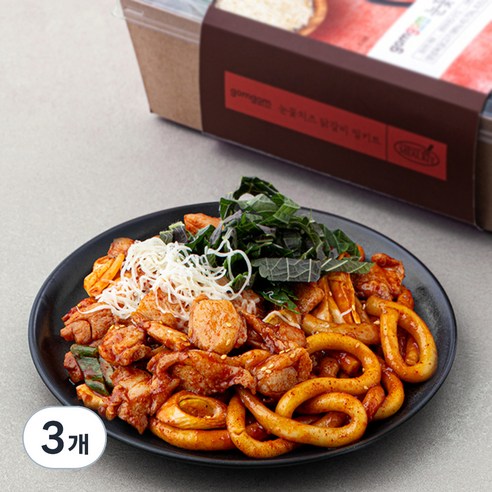 곰곰 눈꽃치즈 닭갈비 밀키트(냉장), 960g, 3개