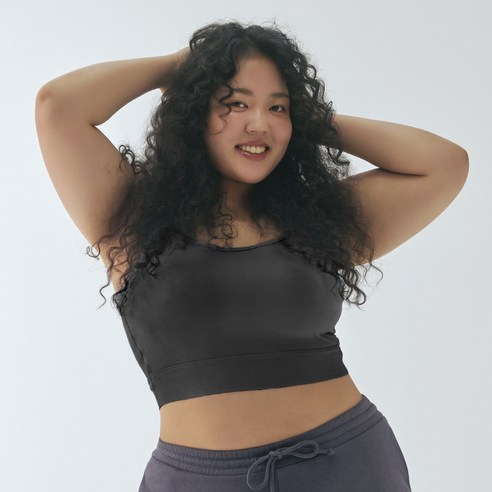 큰 가슴도 편안하게! 컴포트랩 크롭 나시 브라탑 솔직 후기 컴포트랩나시