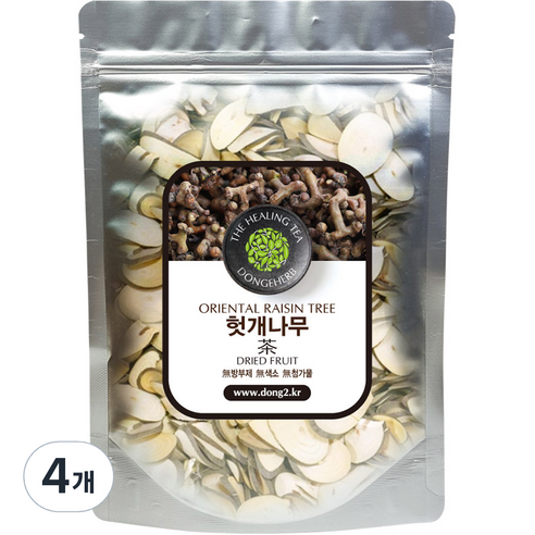 동이약초 국내산 헛개나무, 250g, 4개