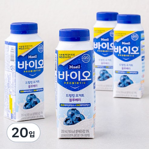 매일바이오 드링킹 블루베리, 250ml, 20입