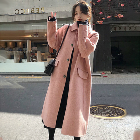 루나걸 여성용 이노아 모직 코트