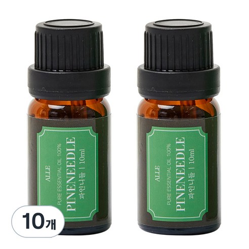 알레 비건 아로마 에센셜 오일 파인니들, 10ml, 10개