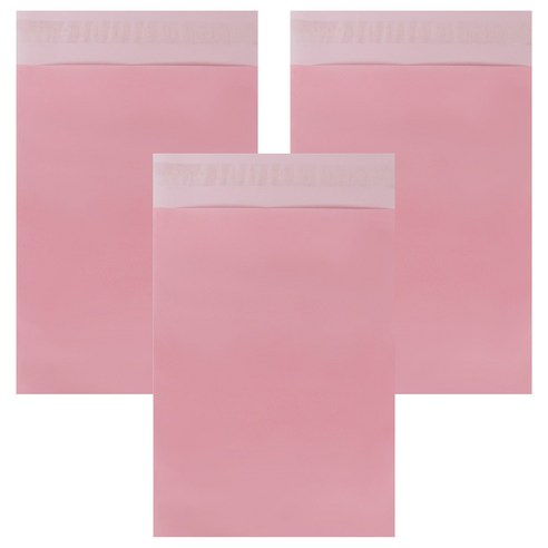 아이엔피 LDPE 택배봉투 연핑크 50p, 3개
