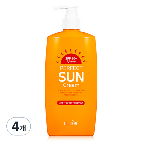 터치미 퍼펙트 선크림 SPF50+ PA+++, 60ml, 1개 애터미선크림