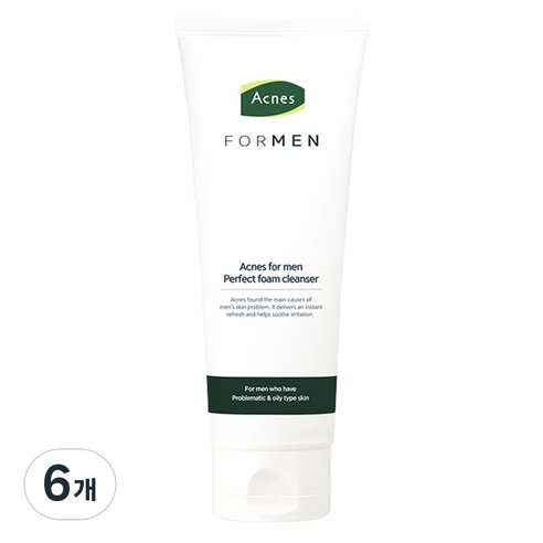 아크네스 포맨 퍼펙트 폼 클렌저, 150ml, 6개