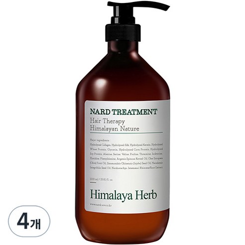 부케가르니 나드 트리트먼트 티트리로즈마리, 1000ml, 4개