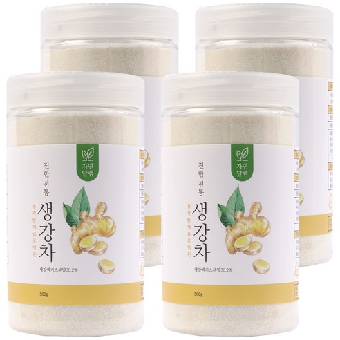자연달램 진한 전통 생강차, 500g, 4개, 1개입