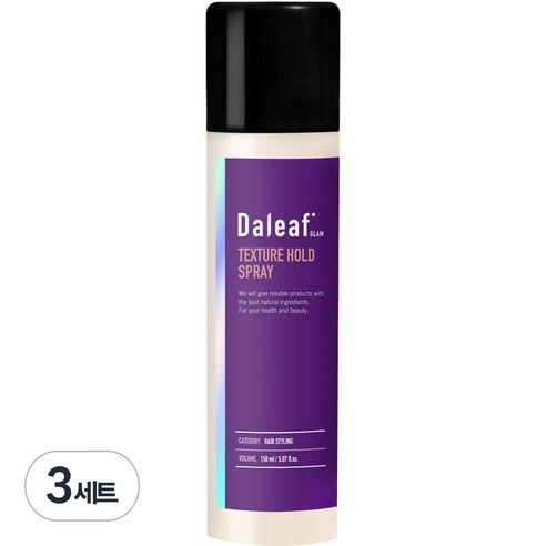 달리프 글램 텍스처 홀드 스프레이, 150ml, 3개