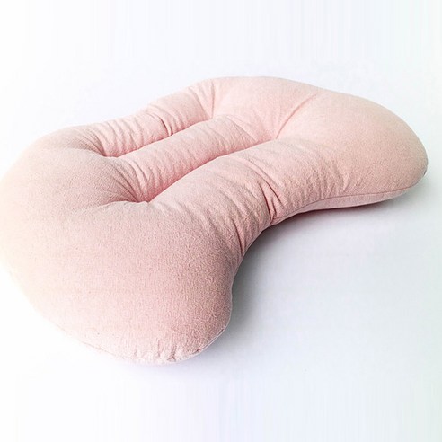 코튼샤워 마시멜로 애착 아기 배게, 인디핑크