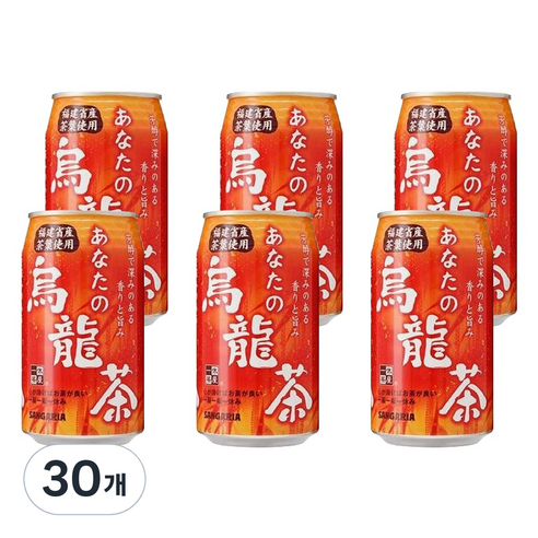 산가리아 당신의 우롱차, 340ml, 30개, 1개입