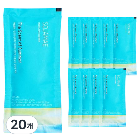 소자매 스페셜티 콜드브루 파우치타입 여름향기, 60ml, 10개입, 2개