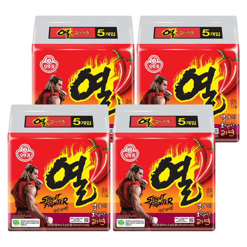 오뚜기 열라면 120g, 20개