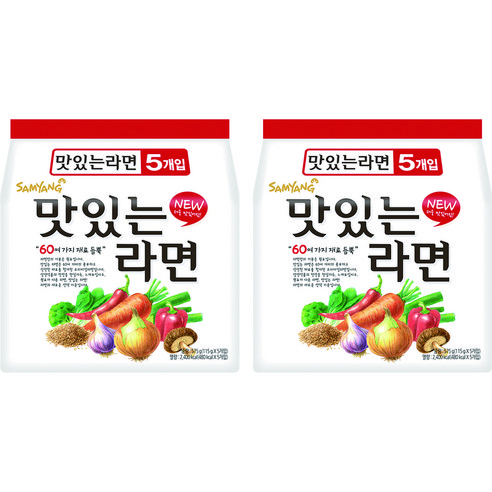 삼양 맛있는라면 115g, 10개
