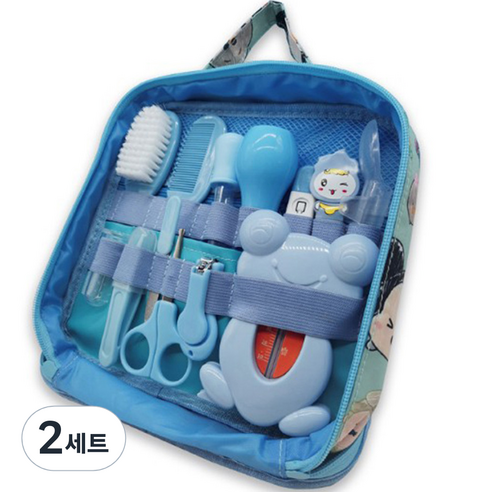 블루마켓 베이비 케어 13종 세트, 블루, 2세트