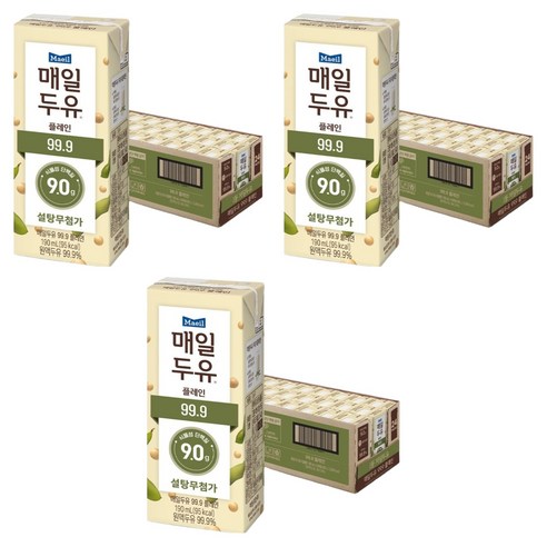 매일두유 99.9 플레인