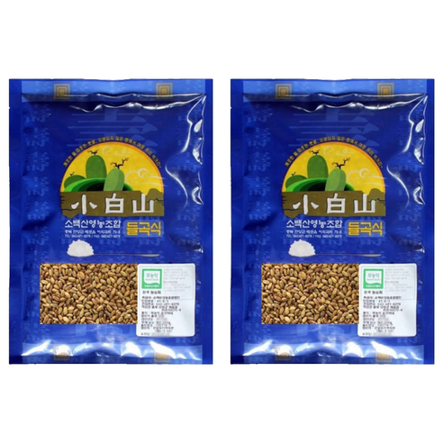 소백산영농조합 무농약 통밀쌀, 1kg, 2개