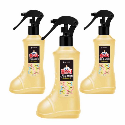 홈스타 신발을 부탁해 탈취제, 200ml, 3개