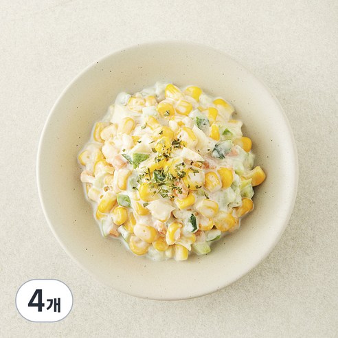 집반찬연구소 옥수수버무리, 160g, 4개