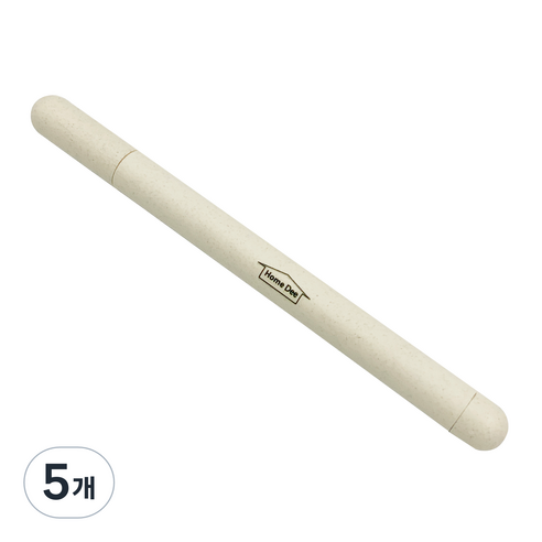 홈디 내열 강화 유리빨대 휴대용 케이스, 5개