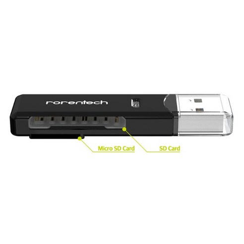 로랜텍 USB 3.0 블랙박스 SD카드 멀티 카드 리더기: 디지털 장치 간의 빠르고 효율적인 데이터 전송