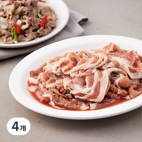 곰곰 성북동식 돼지불고기 (냉장), 1kg, 4개