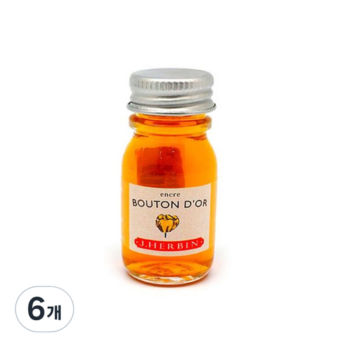 제이허빈 미니잉크10ml, 53 부통도르 미디엄옐로우, 6개