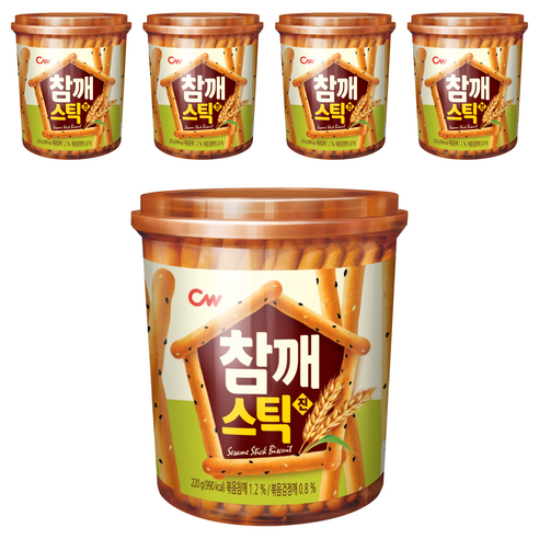 청우식품 참깨스틱 진