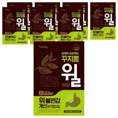 에치와이 위케어 프로젝트 꾸지뽕 윌 15p, 270ml, 8개