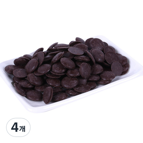 상상앤드 코팅 다크초콜릿, 500g, 4개