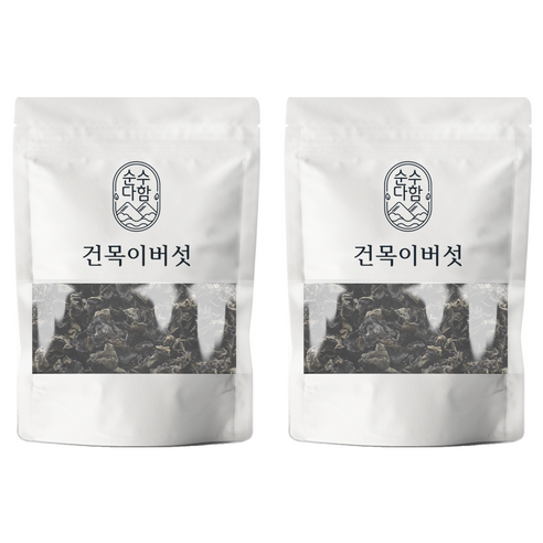 순수다함 건목이버섯, 200g, 2개