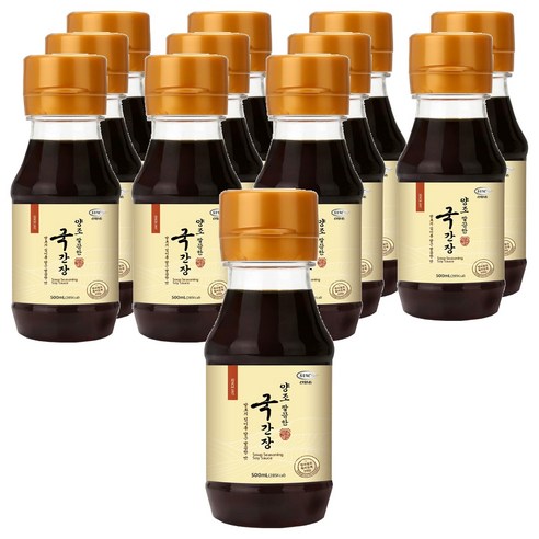 신앙촌 양조 깔끔한 국간장, 120ml, 12개