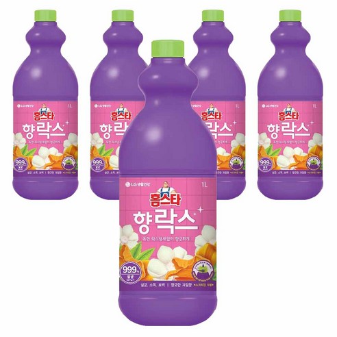 홈스타 향 락스, 1L, 5개
