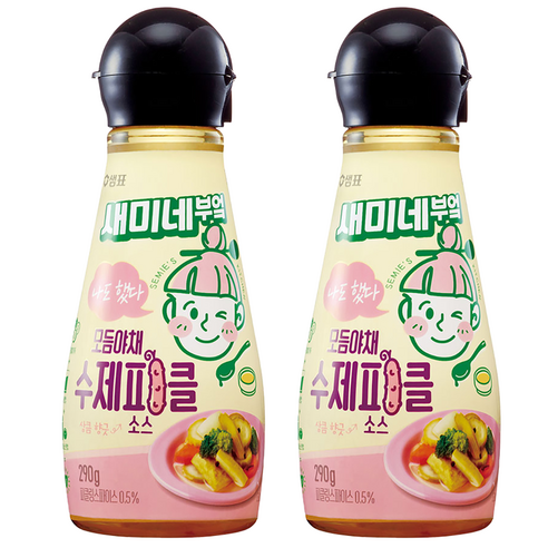 새미네부엌 모듬야채 수제피클 소스, 290g, 1개