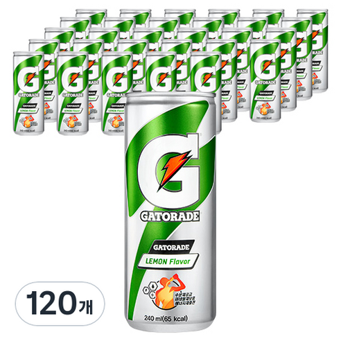 게토레이 레몬, 240ml, 120개입