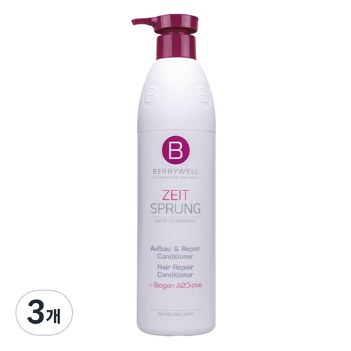 베리웰 리페어 헤어 컨디셔너, 1000ml, 3개