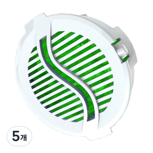 하이센트 방향제 리필 카트리지 그린 애플, 35g, 5개, 과일/트로피칼향