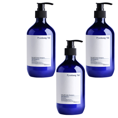 편강율 약산성 두피 케어 샴푸, 500ml, 3개
