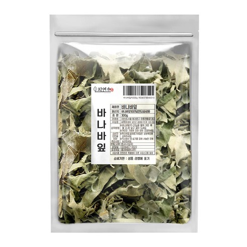 자연초 바나바잎차, 300g, 4개