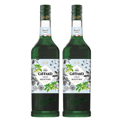 지파드 민트 시럽, 2개, 1L
