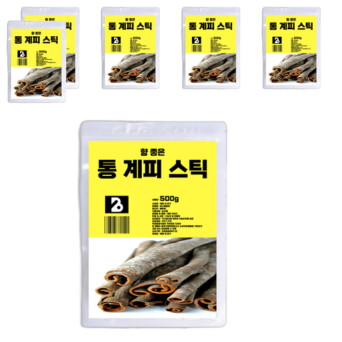 비니플랑센 향 좋은 통 계피 스틱, 500g, 6개
